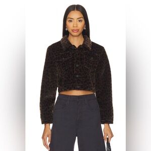 MOTHER The Short Stack Jacket in On The Prowl Small